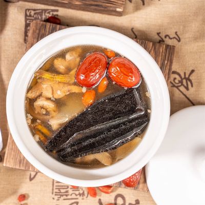 Хорошая цена Потихоньку вареный травяной рейши и куриный суп из дендробиума онлайн