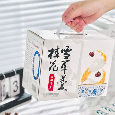 Хорошая цена Osmanthus Tremella Травяной десерт Подарочная коробка Низкожировые продукты для замены пищи онлайн