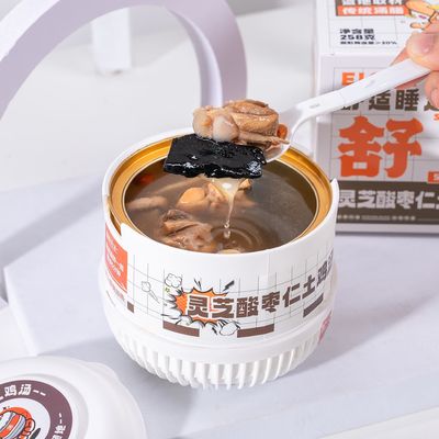 Хорошая цена Куриный суп из семян реиши и джубби - травяной суперпродукт для глубокого расслабления, снятия стресса и восстановительного сна онлайн