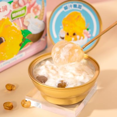 Хорошая цена Кокосовый сок Персиковая жвачка Подарочная коробка портативная для подарков и личных сладкая и влажная онлайн
