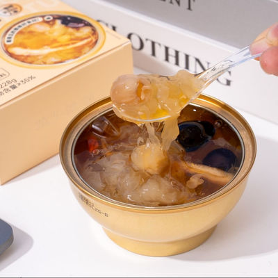 Хорошая цена Укрепление иммунитета Дендробиум и тремелла десерт свежая органическая пища после еды легкие десерты завтрак легкая замена пищи онлайн