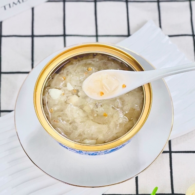 Хорошая цена Растительный десерт на основе османтуса и тремеллы, готовый к употреблению, для питания кожи, традиционный китайский десерт, без консервантов онлайн