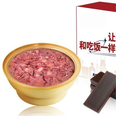 Хорошая цена Каша из желатина из ослиной шкуры, ласточкиного гнезда, быстрого приготовления, питательный завтрак, богатый коллагеном, полезный суперфуд, травяное оздоровление онлайн