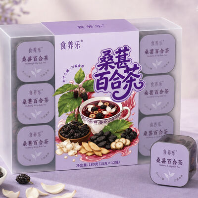 Хорошая цена OEM/ODM Private Label Sleep Support Tea  Mulberry & Lily Sugar-Free Instant Herbal Blend онлайн